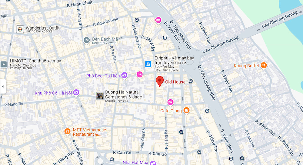 Map of Ancient House